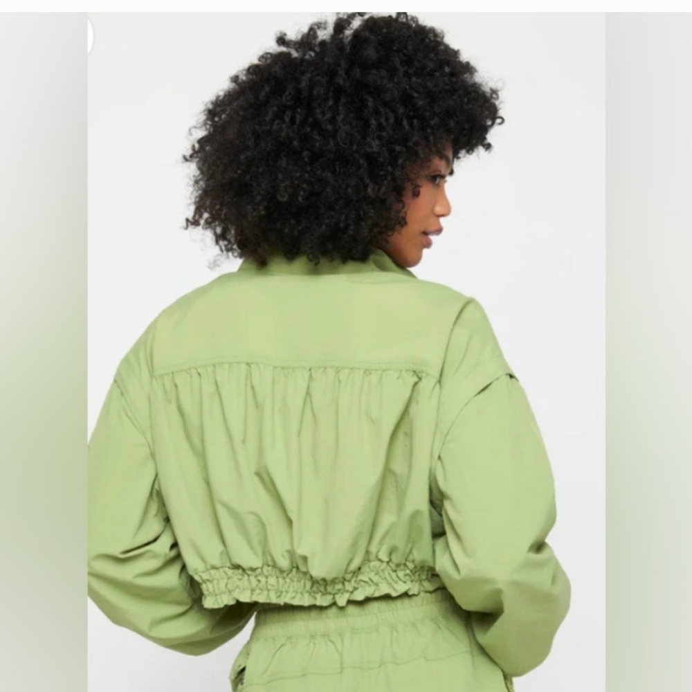SPIRITUAL GANGSTER BRIDGETTE HYBRID ZIP VEST JACKET Sz L NWT MSRP $128 - Picture 3 of 9